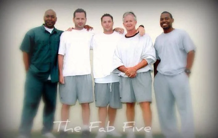 “The Fab Five” — men who walked the long road together on the inside